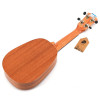 High Quality 21" Ukulele Pineapple-shaped Soprano Ukulele Mahogany Ukelele 4 Nylon Strings Rosewood Fingerboard