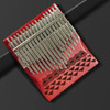 Gauntlets 34 Keys Kalimba Finger Thumb Piano With Tuning Hammer Learning Book Portable Music Box For Music Lover Beginner Kids