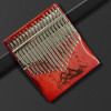 Professional Kalimba 34 Tone Thumb Piano Mahogany Vintage Solid Wood Finger Piano Instrument With Learning Book For Beginners