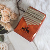 Kalimba 17 Keys Thumb Piano High Quality Wood Mahogany Acacia Wood Body Musical Instruments Kalimba Piano Creative Music Box