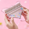 Transparent Acrylic Kalimba 17 21 Key Crystal Thumb Piano Professional Kalimbas Keyboard Piano Musical Instruments Nice Gifts