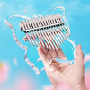 Transparent Acrylic Kalimba 17 21 Key Crystal Thumb Piano Professional Kalimbas Keyboard Piano Musical Instruments Nice Gifts