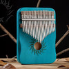 Hluru Kalimba 21 Keys Musical Instrument Full Wood Maple Kalimba 17 Keys with Sound Hole Mbira For Beginner