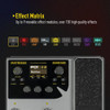 Sonicake Matribox QME-50 EU US Plug Guitar Bass Amp Multi Effects Processor with Expression pedal Looper Stereo USB Audio