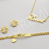 DOREMI Girls Kids Jewelry Set Custom Name Heart Font Necklace Engrave Bracelet 18mm Earring Women Personalized Kids Jewelry DOREMI Girls Kids Jewelry Set Custom Name Heart Font Necklace Engrave Bracelet 18mm Earring Women Personalized Kids Jewelry
