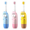 Cartoon Children's Sonic Electric Toothbrush Battery Colorful Light Kids Smart Tooth Brush Brush Heads