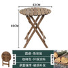 Nordic Solid Wood Garden Furniture Sets Patio Furniture Folding Portable Outdoor Garden and Terrace Set Outdoor Table Chair Set