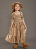 New Princess Girls Velvet Classic Retro Dress Clothing Baby Kids Princess Party Dress Children Christmas Clothes for 4-12 years
