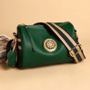 Women Genuine Leather Handbags Designer Rotating metal lock Ladies Shoulder Bags Fashion New Luxury Brand Female Messenger Bag