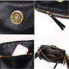 Women Genuine Leather Handbags Designer Rotating metal lock Ladies Shoulder Bags Fashion New Luxury Brand Female Messenger Bag