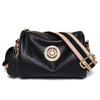 Women Genuine Leather Handbags Designer Rotating metal lock Ladies Shoulder Bags Fashion New Luxury Brand Female Messenger Bag