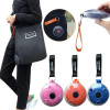 Multifunctional Eco Reusable Super Small Portable Folding Telescopic Disc Supermarket Shopping Storage Bag