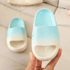 Children's Fashion Bathroom Slippers Gradient Printing Non slip Shower Slippers Sandals Boys and Girls Home Slippers