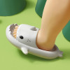 Kids Shark Slippers Bathroom Platform Sandals Outdoor Flip Flops Summer Supersoft Cloud Slipper Children Baby Eva Slides Shoes