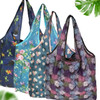 12PCS Shopping Bag Reusable Foldable Portable Handbag Supermarket Beach Toy Storage Bags Shoulder Travel Grocery Bag