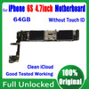 100% Tested Work Mainboard for iPhone 6 Plus 6S Plus 5 5C 5S 5SE Motherboard Clean iCloud Logic Board Original Unlock No TouchID