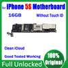 100% Tested Work Mainboard for iPhone 6 Plus 6S Plus 5 5C 5S 5SE Motherboard Clean iCloud Logic Board Original Unlock No TouchID