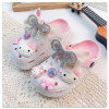 Children's Hole Slippers New Girl Cute Cartoon Bow Fashion Princess Shoes Summer Girl Outdoor Anti slip Sandals Parent Child Children's Hole Slippers New Girl Cute Cartoon Bow Fashion Princess Shoes Summer Girl Outdoor Anti slip Sandals Parent Child