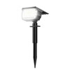 57 LED Solar Landscape Spotlights 2pcs Outdoor Solar Lights 3 Modes IP65 Waterproof Garden Wall Lamp Yard Walkway Porch Decor