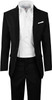 Boys Formal Suits Blazer Jacket Pants Dance Show 2 Pieces Complete Outfit Violin Wedding Birthday Party Children Gentleman Kids