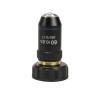 195 Black Achromatic Objective 4X 10X 20X 40X 60X 100X High Quality Microscope Objective Lens RMS 20.2mm Objective Parts