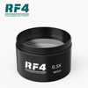 RF4 WD165 0.48X 0.5X 0.7X Auxiliary Microscope Objects Lens for Trinocular Stereo Zoom Barlow Camera Glass Lens