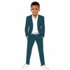 Boys Suit Notched Lapel 2 Pieces Jacket Pants Party Dress For Wedding Set Formal Tuxedo Child conjuntos de Blazer
