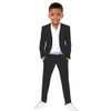 Boys Suit Notched Lapel 2 Pieces Jacket Pants Party Dress For Wedding Set Formal Tuxedo Child conjuntos de Blazer