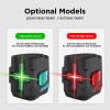 MILESEEY Laser Level L62, 2 Lines Nivel Laser, Self Leveling Green /Red Laser Trena, Limited Time Special Offers