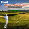 Nohawk Golf Laser Rangefinder 600M 1000M Multifunctional Telescope with Flag-Lock Slope Distance Meter for Hunting Monocular