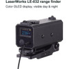 LE032 Laser Aiming Rangefinder Outdoor Laser Range finder Hunting Distance Speed Meter Telescope for Hunting,Hiking Random Color