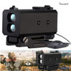 LE032 Laser Aiming Rangefinder Outdoor Laser Range finder Hunting Distance Speed Meter Telescope for Hunting,Hiking Random Color