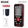 Digital Laser Rangefinder Portable Handheld Laser Distance Tester Backlit LCD Laser Range Device Measure Area Volume Pythagorean