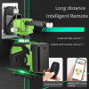 16 Lines 4D Laser Level with tripod green line SelfLeveling 360 Horizontal green Beam professional Laser level 1.5m tripod