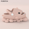 Cartoon Shark Slippers Kids Cute Soft Soled Non-Slip Children Garden Sandals Summer Shoes Baby Unisex Eva Round Head Slippers