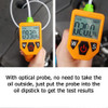 Engine Oil Tester for Auto Check Oil Quality Detector with LED Display Gas Analyzer Car Testing Tools