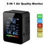 CO2 Meter Gas Detector Analyzer Air Quality Carbon Dioxide Detector Air Detector Intelligent Air Quality Air Pollution Monitor