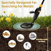 Metal Detector Adjustable Metal Finder Tool Kit LCD Display Jewelry Coin Hunting Detecting Device for Kids Junior Youth