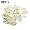 100pcs/lot 0.2x30x8mm H type Nickel Plated Steel Strap Strip Sheets for Battery Pack Spot Welding Spot Welder Equipment 85DA