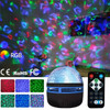LED Water Pattern Starry Sky Light Remote Control Aurora Projection Light USB Plug-in Magic Ball Stage KTV Hotel Laser Light