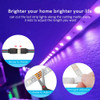 LED Strip Lights RGB 5050 ,5V 1M-30M,16 million colors, RGB , Led Strip Lighting Music Sync, Color Changing for Party Home LED Strip Lights RGB 5050 ,5V 1M-30M,16 million colors, RGB , Led Strip Lighting Music Sync, Color Changing for Party Home