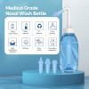 Dr.isla Nose Wash Cleaner Nasal Irrigator Rinse Bottle Nose Protector Avoid Allergic Rhinitis Adults Children Neti Pot 300ML