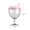 150ml Baby Infant Learning Drinking Bottles Creative Wine Glass Shaped Kids Toldder Nursing Bottle Feeding Goblet Duckbill Cup