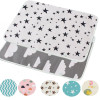 Baby Waterproof Diaper Changing Urine Absorbent Mat Baby Nappy Changing Pad Cover Soft Reusable Washable Mattress Pad 50x70cm