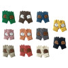 1 Pair Winter Gloves Children Knitting Mittens Full Finger Design Unisex Pattern
