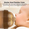 Baby Bottle with Silicone Handle Baby Bottle Photography Accessories 0-36 months 150ml 240ml Baby Boys and Girls