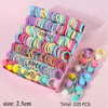 Children Hair Accessories Set Girls Colorful Elastic Hair Bands Baby Cute Headband Kids Hairpins Ponytail Holder Scrunchies Gift