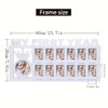 0-12 Months Pictures Photo Frame Souvenirs Kids Growing Memory Capture Every Precious Moment of Your Baby's Gifts