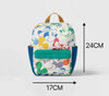New Style Children's Bag Girls Boys Disney Brand Mickey Mouse Backpack Black Nylon Zipper Two Shoulders WaterProof Schoolbag