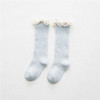 Free Shipping Children's Knee High Socks with Lace Cheap Stuff Ruffle Socks Kid Princess Girls Baby Leg Warmers Cotton